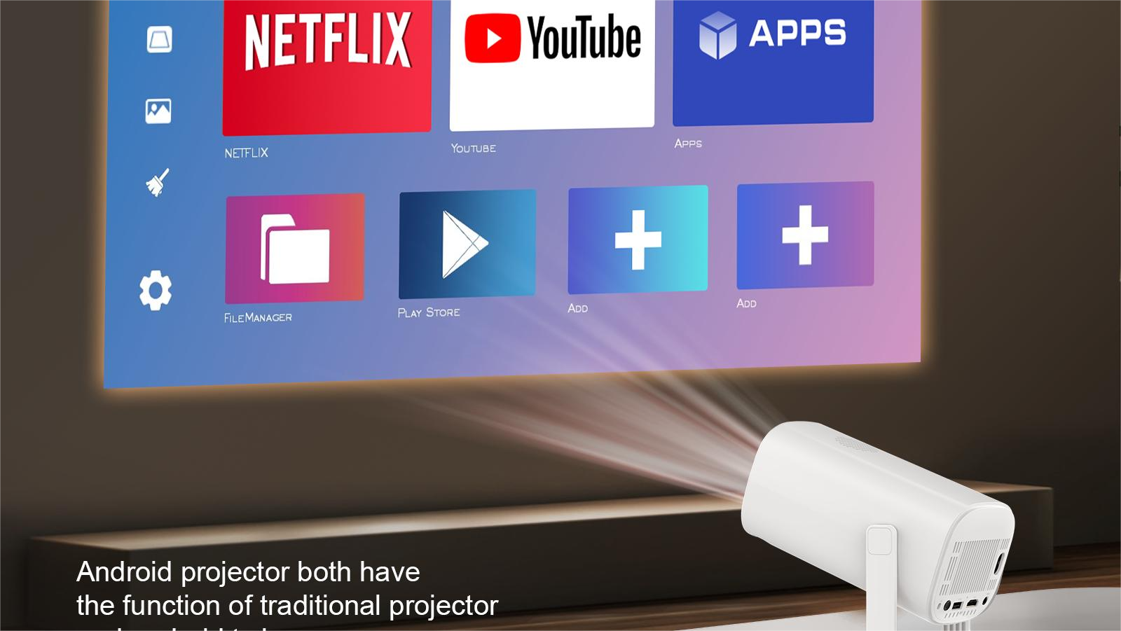 Ihomelife P30 Projector: Allwinner H713, Android 11, Customi